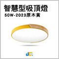 原木黃2023-50W智慧型吸頂燈