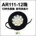 12W12株-免驅動AR111光源