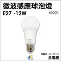 12W-微波感應球泡燈