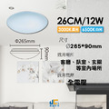 12W單色星鑽吸頂燈 高演色 防觸電 全電壓 保固一年_1