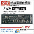 PWM-60-12調光驅動器、恆壓輸出、三合一調光、防水IP67_1