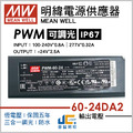 PWM-60-24DA2調光驅動器、恆壓輸出、三合一調光、防水IP67_1