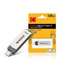 【Kodak 柯達】K273 雙接口Type-C 3.2 雙用途2合1隨身碟_3
