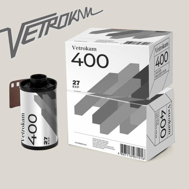 【Vetrokam】 歐洲沃克底片 黑白負片 黑白底片膠卷底片 iso400 27EXP