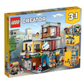 【磚星球】樂高 LEGO 31097 創意三合一系列 寵物店和咖啡廳 Townhouse Pet Shop & Café_1