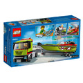 【磚星球】樂高 LEGO 60254 城市系列 賽艇運輸車 Race Boat Transporter_3
