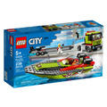 【磚星球】樂高 LEGO 60254 城市系列 賽艇運輸車 Race Boat Transporter_1