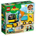 【磚星球】樂高 LEGO 10931 得寶系列 卡車&挖土機 Truck & Tracked Excavator_3