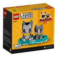 【磚星球】樂高 LEGO 40441 大頭系列 短毛貓 Shorthair Cats_3