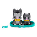 【磚星球】樂高 LEGO 40441 大頭系列 短毛貓 Shorthair Cats_2