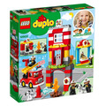 【磚星球】樂高 LEGO 10903 得寶系列 消防局 Fire Station_3