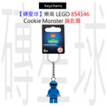 【磚星球】樂高 LEGO 854146 Cookie Monster 鑰匙圈