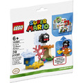 【磚星球】樂高 LEGO 30389 瑪莉歐系列 蘑菇包 Fuzzy & Mushroom Platform Polybag_1