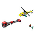 【磚星球】樂高 LEGO 60343 城市系列 救援直升機運輸車 Rescue Helicopter Transport_2