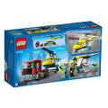 【磚星球】樂高 LEGO 60343 城市系列 救援直升機運輸車 Rescue Helicopter Transport_3
