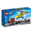 【磚星球】樂高 LEGO 60343 城市系列 救援直升機運輸車 Rescue Helicopter Transport_1