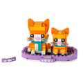 【磚星球】樂高 LEGO 40480 大頭系列 橘色虎斑貓 Ginger Tabby_2