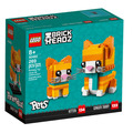 【磚星球】樂高 LEGO 40480 大頭系列 橘色虎斑貓 Ginger Tabby_1