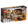 【磚星球】樂高 LEGO 76945 侏羅紀世界系列 野蠻盜龍：機車追逐 Atrociraptor Dinosaur: Bike Chase_1