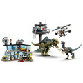 【磚星球】樂高 LEGO 76949 侏羅紀世界系列 巨型南美龍與鐮刀龍攻擊 Giganotosaurus & Therizinosaurus Attack_2