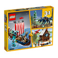 【磚星球】樂高 LEGO 31132 創意三合一系列 維京海盜船和塵世巨蟒 Viking Ship and the Midgard Serpent_5