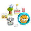 【磚星球】樂高 LEGO 10977 得寶系列 我的第一隻有聲小狗和小貓 My First Puppy & Kitten With Sounds_2