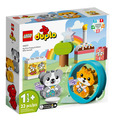 【磚星球】樂高 LEGO 10977 得寶系列 我的第一隻有聲小狗和小貓 My First Puppy & Kitten With Sounds_1