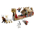 【磚星球】樂高 LEGO 76208 漫威超級英雄系列 雷神索爾4：愛與雷霆 山羊戰船 The Goat Boat_2