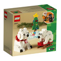 【磚星球】樂高 LEGO 40571 特殊系列 冬季時光北極熊 Wintertime Polar Bears_3