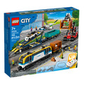 【磚星球】樂高 LEGO 60336 城市系列 貨運列車 Freight Train_1