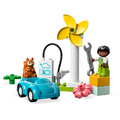 【磚星球】樂高 LEGO 10985 得寶系列 風力發電機和電動車 Wind Turbine and Electric Car_2