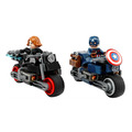 【磚星球】樂高 LEGO 76260 漫威系列 黑寡婦與美國隊長的機車 Black Widow & Captain America Motorcycles_2