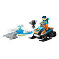 【磚星球】樂高 LEGO 60376 城市系列 北極探險家雪上摩托車 Arctic Explorer Snowmobile_2