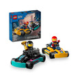 【磚星球】樂高 LEGO 60400 城市系列 卡丁車和賽車手 Go-Karts and Race Drivers_1