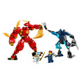 【磚星球】樂高 LEGO 71808 旋風忍者 赤地的火元素機械人 Kai's Elemental Fire Mech_2