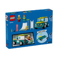 【磚星球】樂高 LEGO 60403 城市系列 緊急救護車和單板滑雪者 Emergency Ambulance and Snowboarder_3