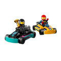 【磚星球】樂高 LEGO 60400 城市系列 卡丁車和賽車手 Go-Karts and Race Drivers_2
