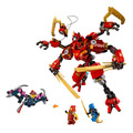 【磚星球】樂高 LEGO 71812 旋風忍者 赤地的忍者攀爬機械人 Kai's Ninja Climber Mech_2