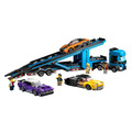 【磚星球】樂高 LEGO 60408 城市系列 汽車運輸車和跑車 Car Transporter Truck with Sports Cars_2