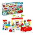 【磚星球】樂高 LEGO 10434 得寶系列 粉紅豬小妹超級市場 Peppa Pig Supermarket_1