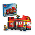 【磚星球】樂高 LEGO 60407 城市系列 紅色雙層觀光巴士 Red Double-Decker Sightseeing Bus_1