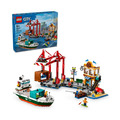 【磚星球】樂高 LEGO 60422 城市系列 濱海港口和貨船 Seaside Harbor with Cargo Ship_1