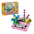 【磚星球】樂高 LEGO 31169 三合一系列 花飾打字機 Typewriter with Flowers_1