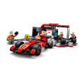 【磚星球】樂高 LEGO 60443 城市系列 F1維修站、維修人員和 Ferrari F1® Pit Stop & Pit Crew with Ferrari Car_2
