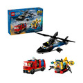 【磚星球】樂高 LEGO 60462 城市系列 直升機、消防車和潛水艇套裝 Helicopter, Fire Truck & Submarine Remix_1