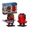 【磚星球】樂高 LEGO 40668 大頭系列 美國隊長和紅浩克 Captain America & Red Hulk Figures_1