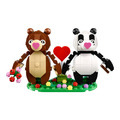 【磚星球】樂高 LEGO 40821 大頭系列 愛之熊 Love Bears_2