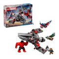 【磚星球】樂高 LEGO 76292 漫威系列 美國隊長vs.紅浩克 Captain America vs. Red Hulk Battle_1
