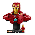 【磚星球】樂高 LEGO 76327 漫威系列 鋼鐵人 MK4 半身像 Iron Man MK4 Bust_1