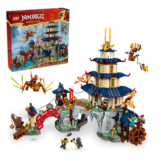 【磚星球】樂高 LEGO 71814 旋風忍者 大賽寺廟城 Tournament Temple City